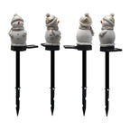 Luminária Solar Boneco de Neve