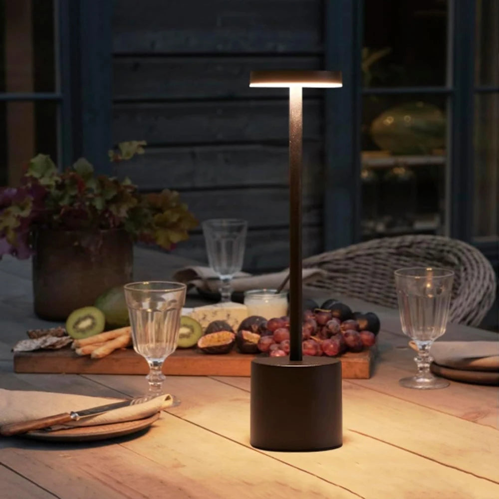 Luminária de Mesa LED com Toque Sem Fio