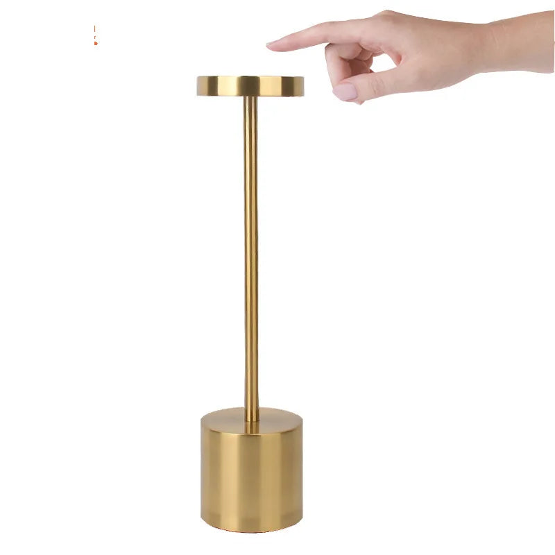 Luminária de Mesa LED com Toque Sem Fio