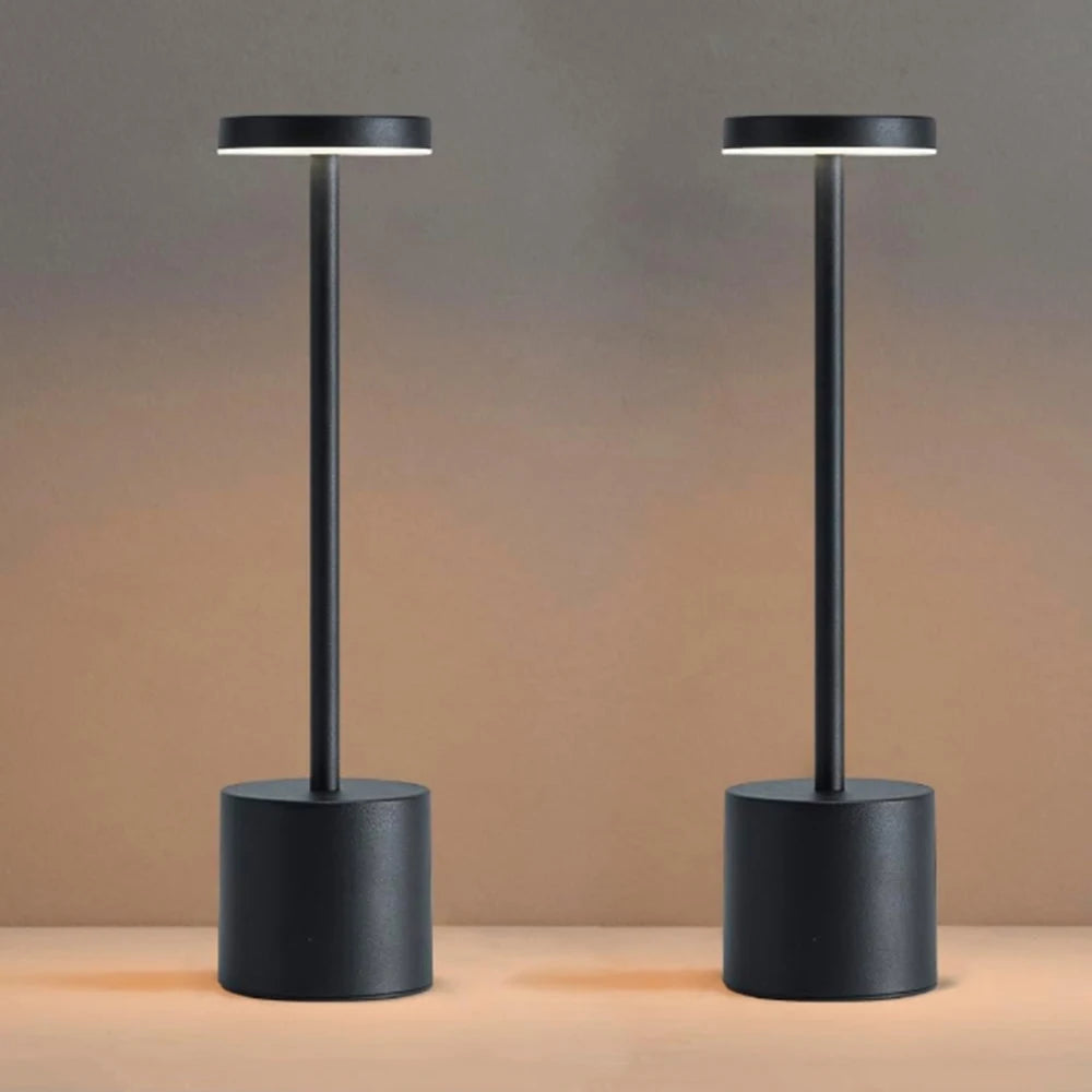 Luminária de Mesa LED com Toque Sem Fio