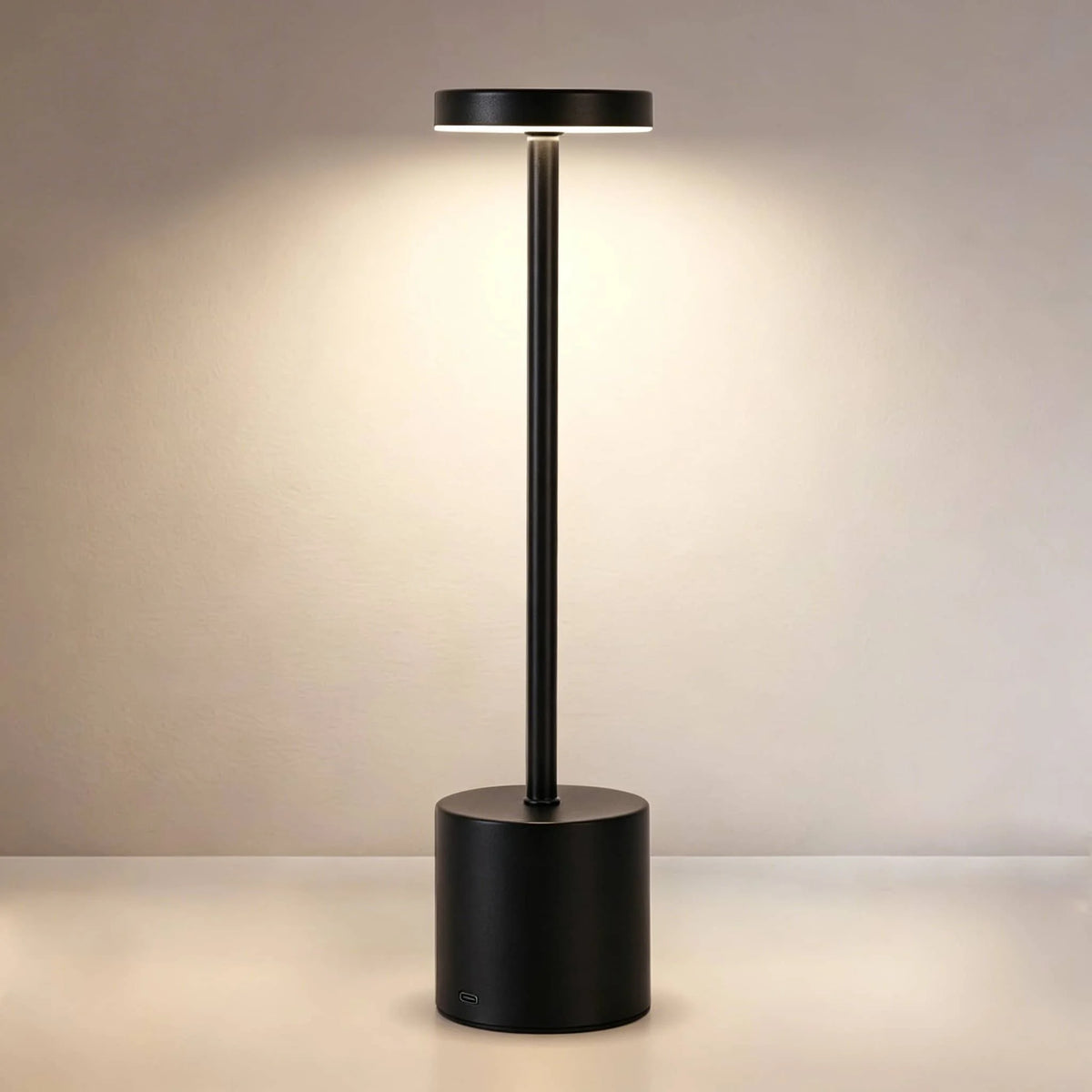 Luminária de Mesa LED com Toque Sem Fio