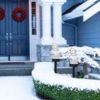 Luminária Solar Boneco de Neve