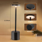 Luminária de Mesa LED com Toque Sem Fio