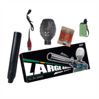 Acessórios do lançador de bolinhas de gel, com bateria recarregável, carregador USB, bolinhas de gel e silenciador