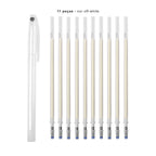 Caneta apagável off white para marcação em tecido